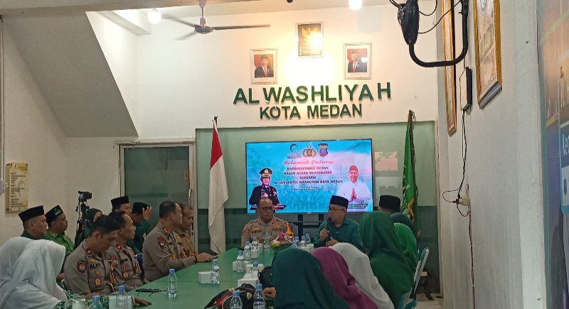 Kapolrestabes Medan Kunjungan Silaturahmi Ke Al Washliyah Dan MUI