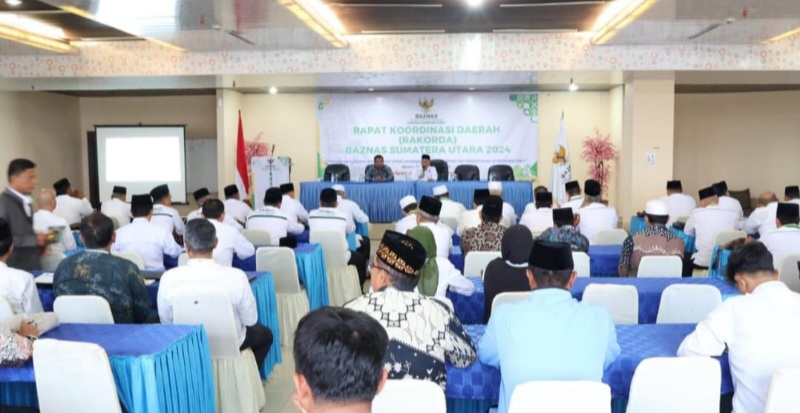 Baznas Sumut Gelar Rakorda Se-Sumut Tahun 2024