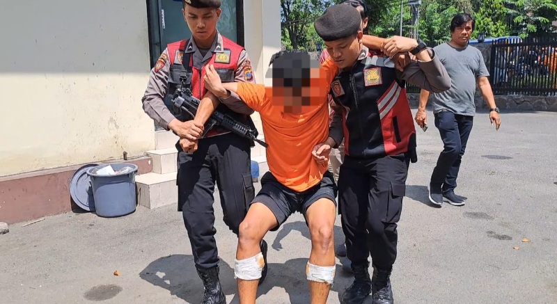 Polisi Tangkap 4 Begal Yang beraksi Di 9 Lokasi, 2 Ditembak
