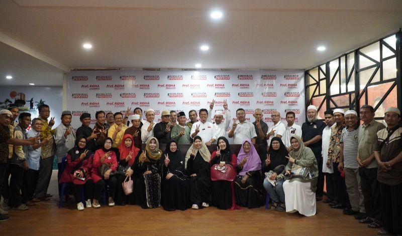 Silaturahmi Dengan Aliansi Ormas Islam, Prof Ridha: Saya Bukan Wayang Yang Bisa Dimainkan Dalang