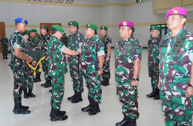 Pangdam I/BB Pimpin Sertijab Dan Tradisi Korps Sejumlah Jabatan Strategis