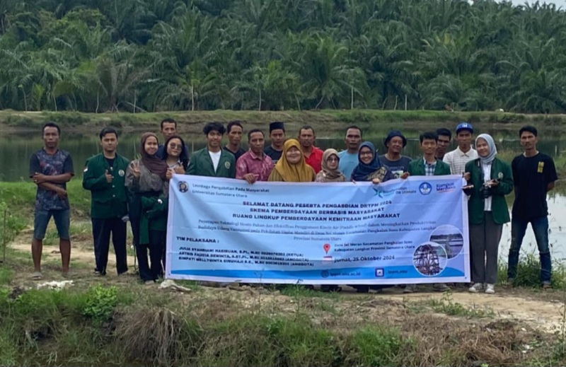 Penerapan Teknologi Kincir Air Untuk Tambak Udang Vannamei Di Desa Sei Meran
