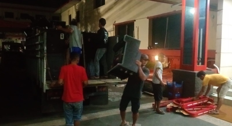 Puluhan Mesin Judi Diamankan Dari Gudang Binjai