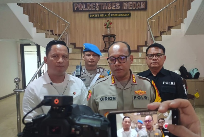 Ungkap Judi Online, Polrestabes Medan Tetapkan Tujuh Tersangka