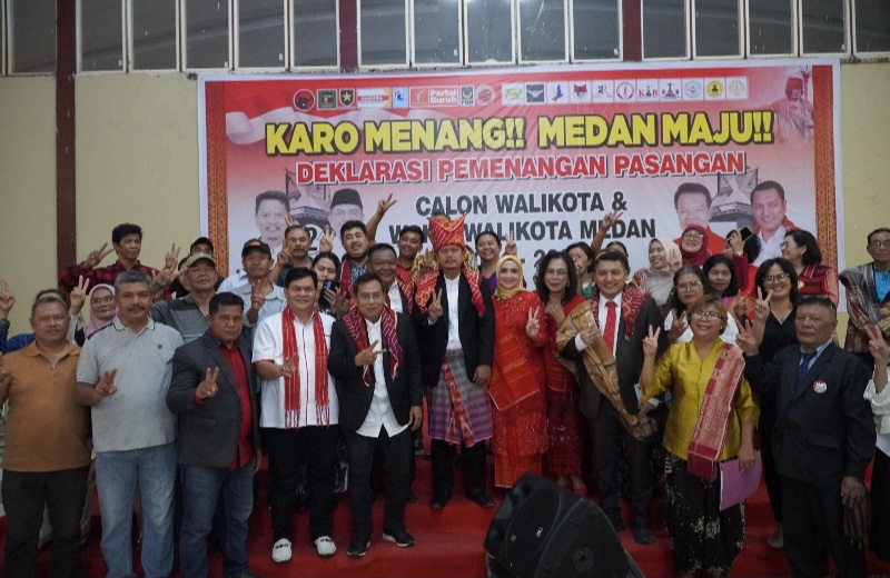 Orang Karo Siap Menangkan Ridha-Rani