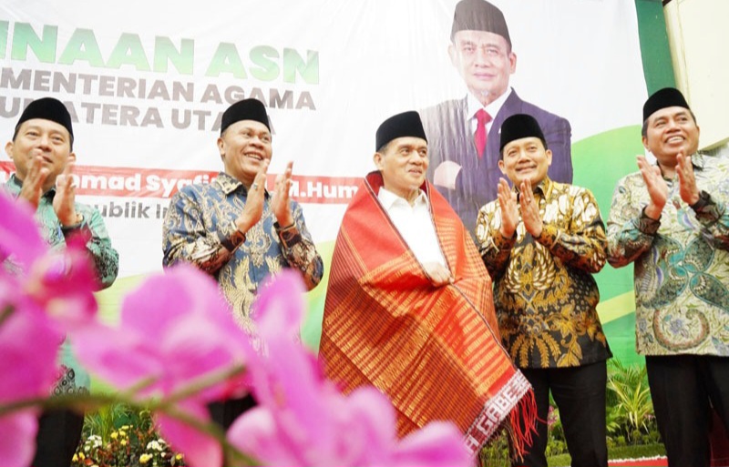 Romo Ajak ASN Kemenag Sumut Sukseskan Astacita Pemerintahan Prabowo-Gibran