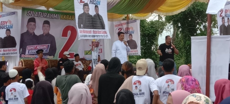 Ridha-Rani Janji Tuntaskan Banjir Rob Di Batang Kilat Medan Deli