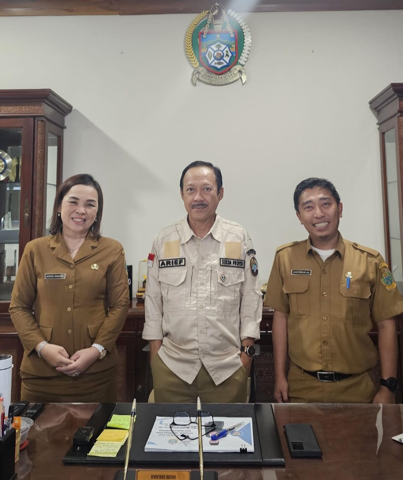 Dua Pejabat Eselon Tiga Pemprovsu Luncurkan Inovasi Perdana BLUD Dan Simpel TBC RO