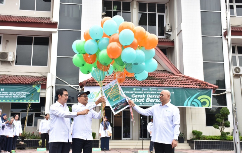 HKN Ke-60, RS Adam Malik Gelar Upacara Hingga Pemeriksaan Kesehatan Gratis