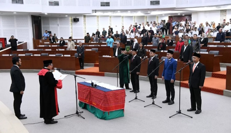 Setelah Empat Pimpinan Dewan Dilantik, Para Anggota DPRD Sumut Kebut Kegiatan