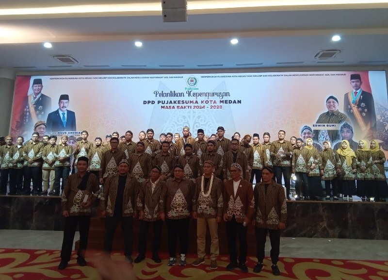 Erwin Bumi Pimpin DPD Pujakesuma Kota Medan