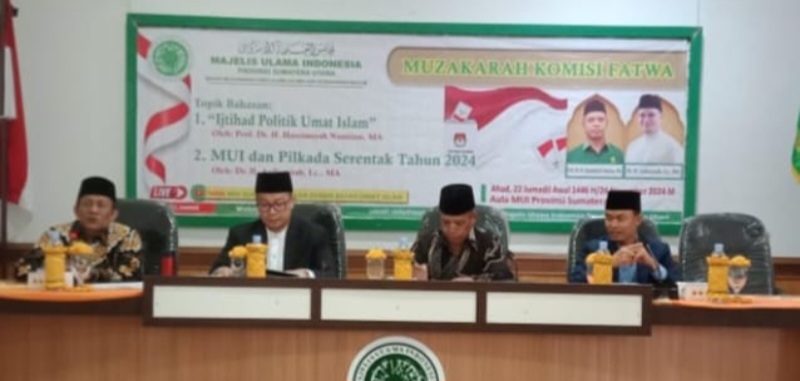 Tausiyah MUI Sumut: Pilkada Damai Dan Beretika Tanggung Jawab Bersama