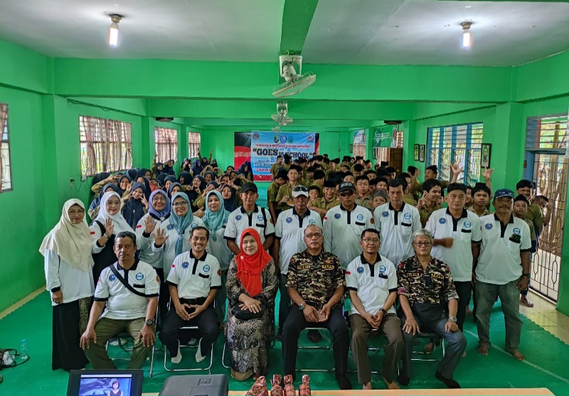 LAN Medan Kampanye Lawan Narkoba Di SMP Muhammadiyah 01 Medan