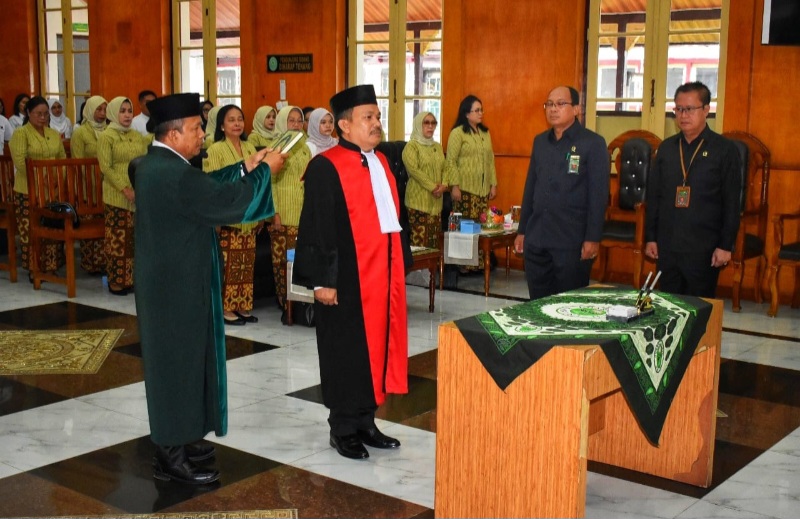 Achmad Ukayat Dilantik Sebagai Wakil Ketua PN Medan