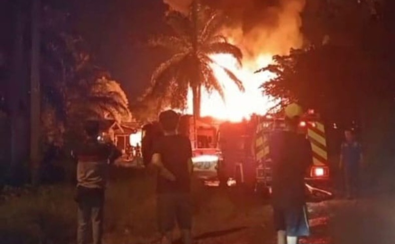 Gudang Siong Milik Mafia BBM Di Medan Labuhan Terbakar, 3 Luka Parah