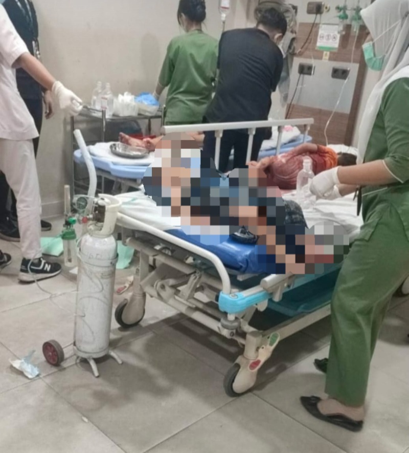 Sakit Hati Diejek, Tiga Bocah Kritis Ditikam Tetangganya Di Percut Seituan