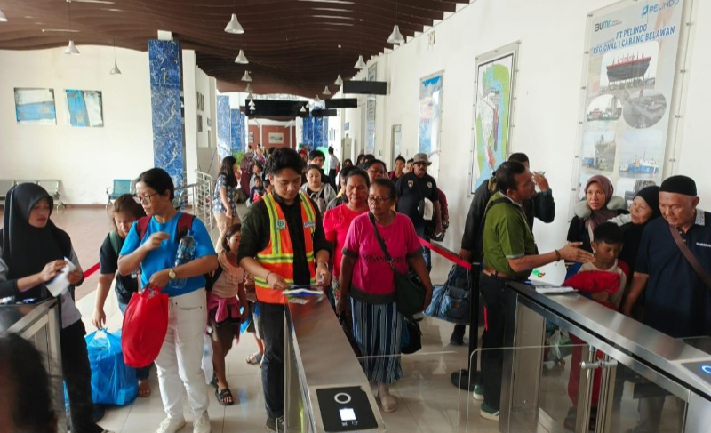 Terminal Penumpang Bandardeli Layani 5.730 Penumpang Pemudik Nataru