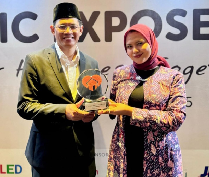JNE Raih Happiness Awards dari Public Expose Rumah Zakat 2025