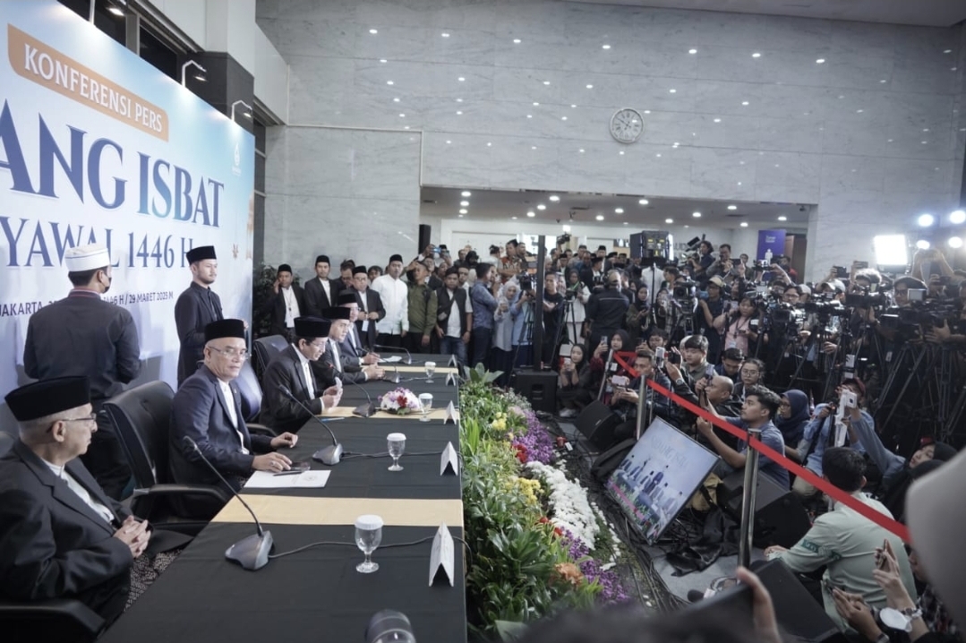 Sidang Isbat Kemenag Tetapkan Idulfitri Pada 31 Maret 2025