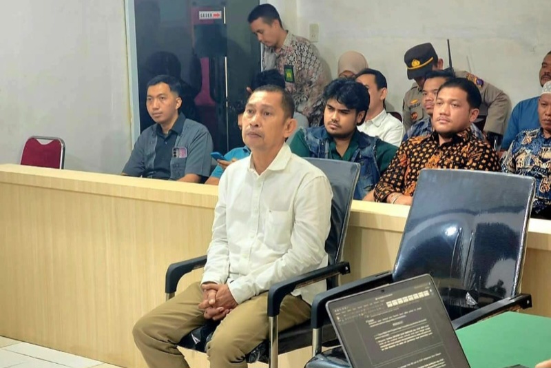 Gunakan Surat Palsu, Ucok Ibon Divonis 1 Tahun 6 Bulan Penjara