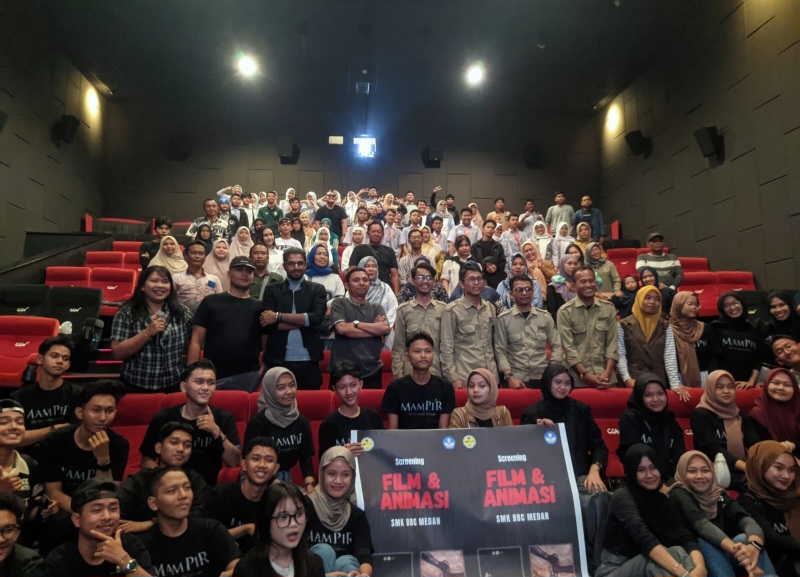 SMK BBC Medan Gelar Screening Film Dan Animasi Di CGV Focal Point
