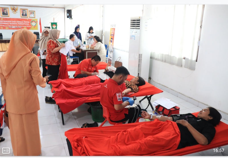 DWP RSJ Prof dr Muhammad Ildrem Gelar Donor Darah