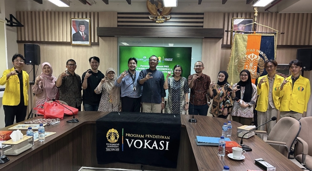 Perkuat Sinergi Industri dan Akademik, Faber-Castell dan Vokasi UI Sepakati Kerja Sama