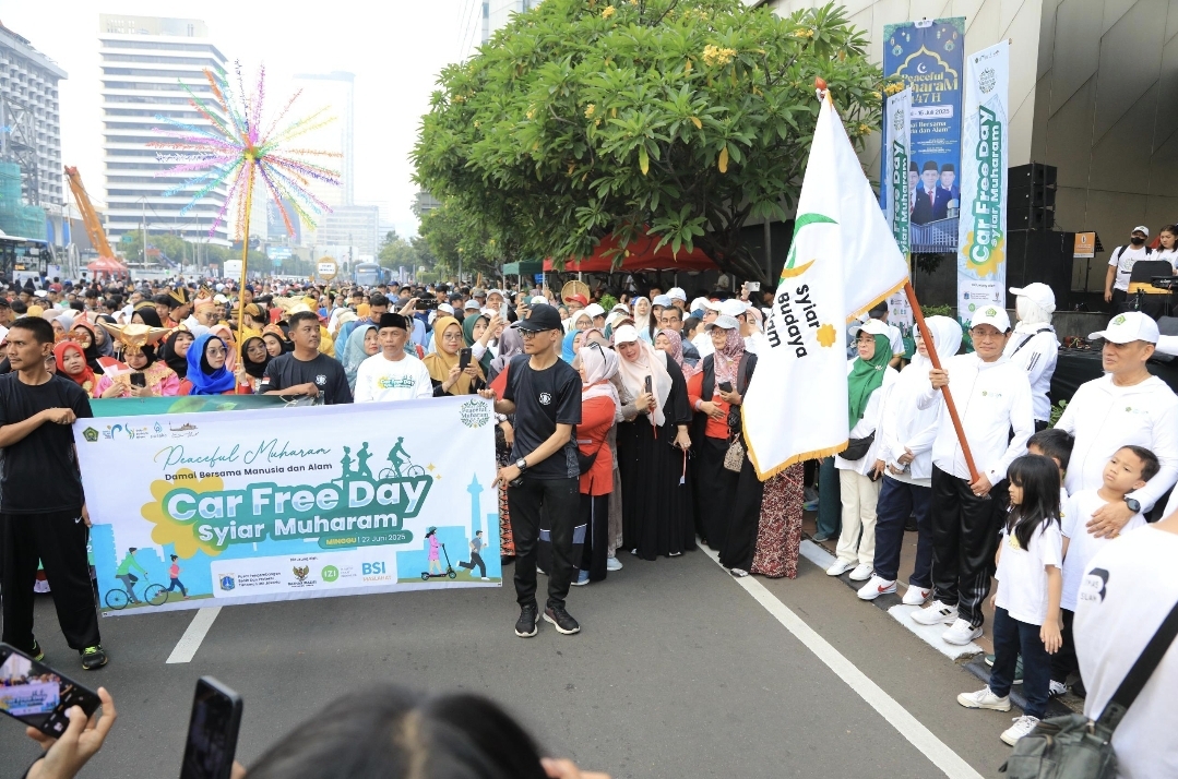 Lepas 1.500 Peserta CFD Syiar Muharam, Ini Pesan Menteri Agama