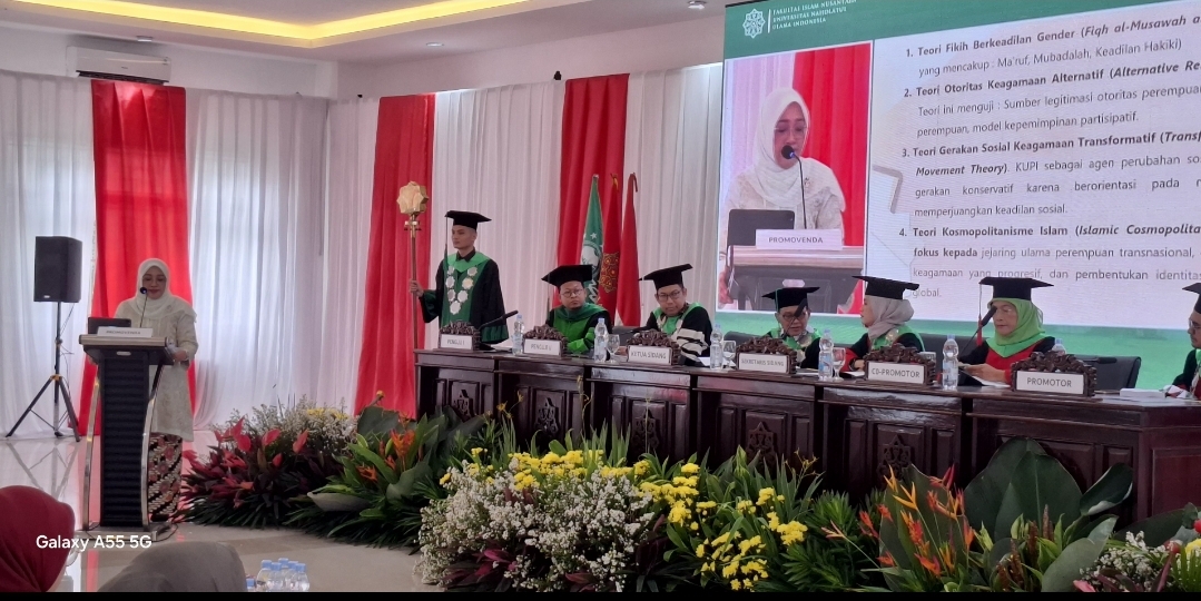 Hindun Anisah Raih Gelar Doktor Peradaban Islam Nusantara dari UNUSIA