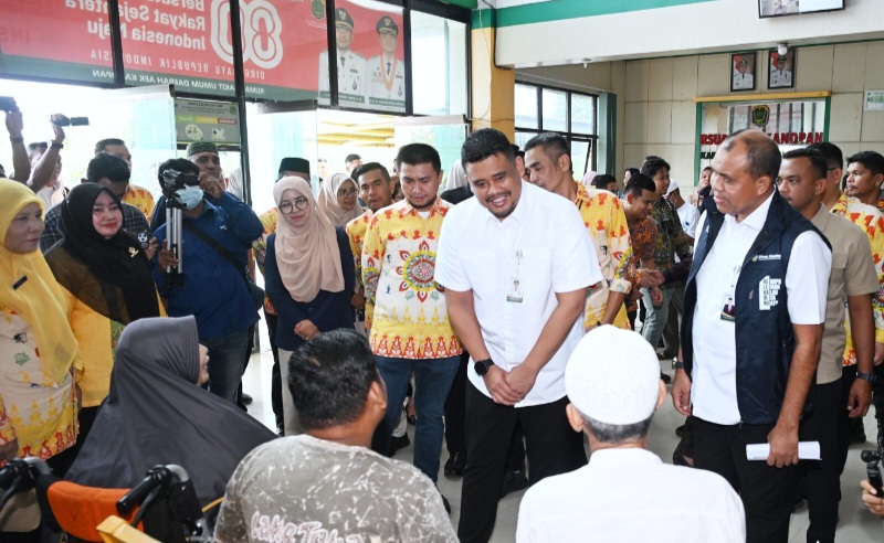 Bobby Nasution Tinjau Langsung RSUD Aek Kanopan Pastikan Kesiapan Layanan UHC