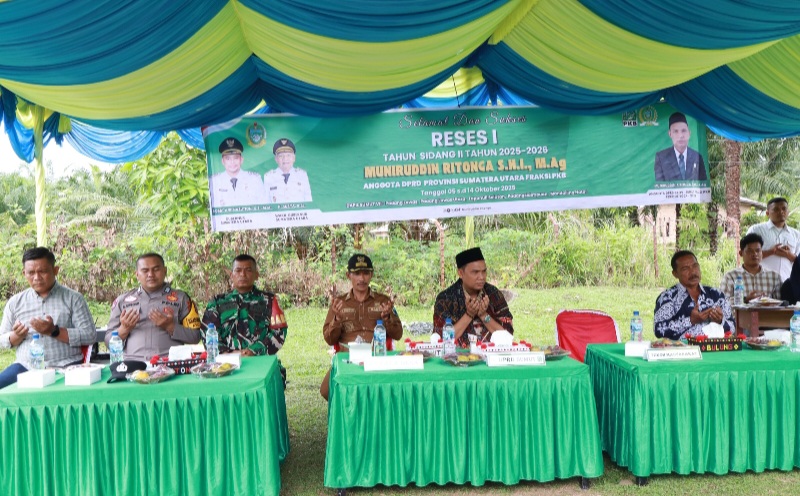 Anggota DPRD Sumut Muniruddin Ritonga Gelar Reses Di Desa Gunung Baringin, Paluta