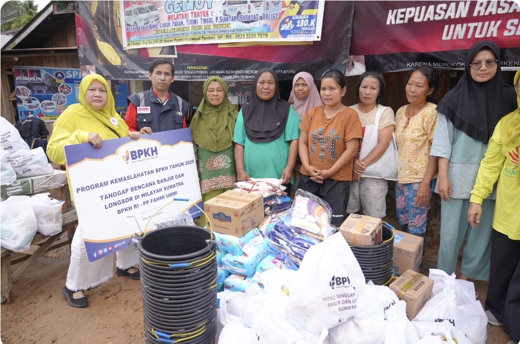 BPKH Salurkan Bantuan Rp14,58 Miliar untuk Penanganan Bencana di Aceh dan Sumatera, Ini Rinciannya!