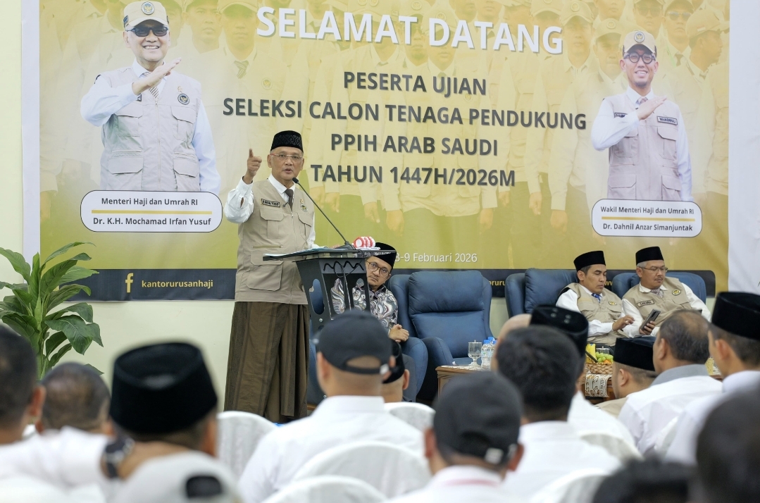 Menhaj: Petugas Haji 2026 Wajib Berintegritas, Dilarang Terima Gratifikasi