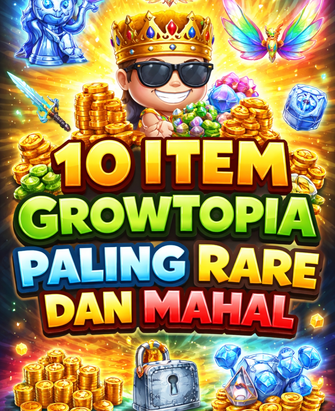 10 Item Growtopia Paling Rare dan Mahal