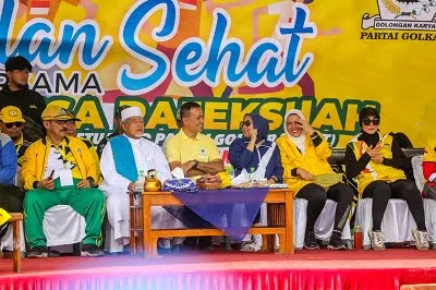 80 Ribu Warga Sumut Akan Ramaikan Jalan Sehat HUT Ke 58 Golkar
