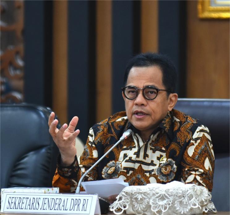 Sekjen DPR RI : Evaluasi Kelembangaan Jadi Prioritas