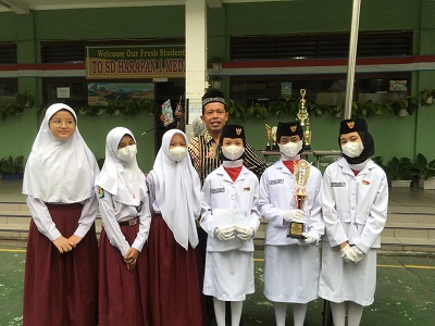 SD Harapan 1 Juara Lomba Tari Kreasi Nusantara