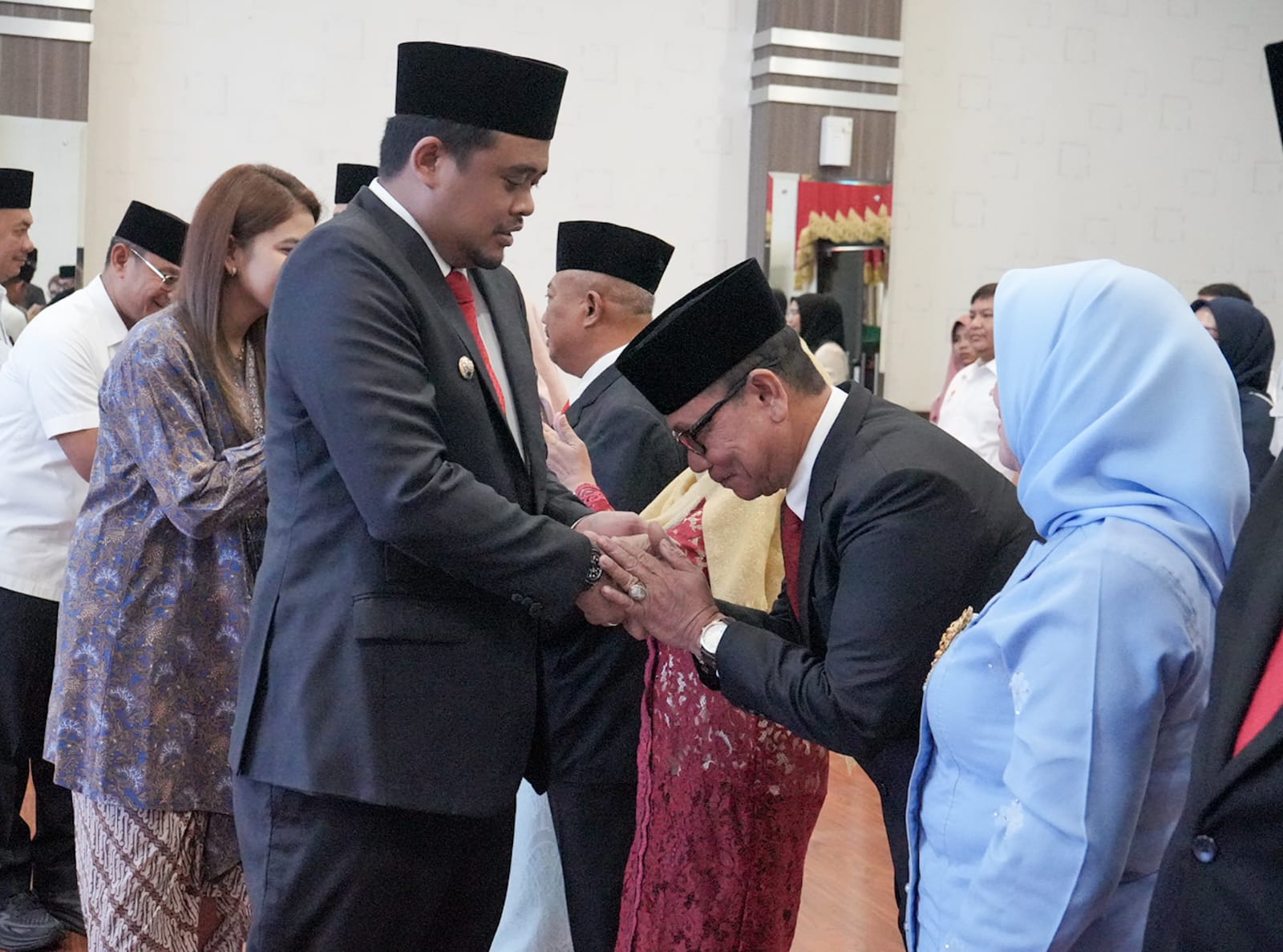 Bobby Nasution Lantik 4 Pimpinan Tinggi Pratama