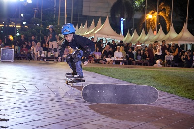 Aksi Skateboard Pukau Pengunjung Beranda Kreatif Medan