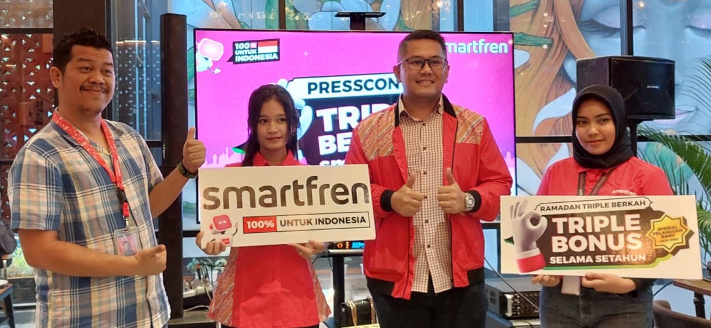 Spesial Ramadan, Pelanggan Smartfren Makin Dimanjakan Dengan Triple Berkah