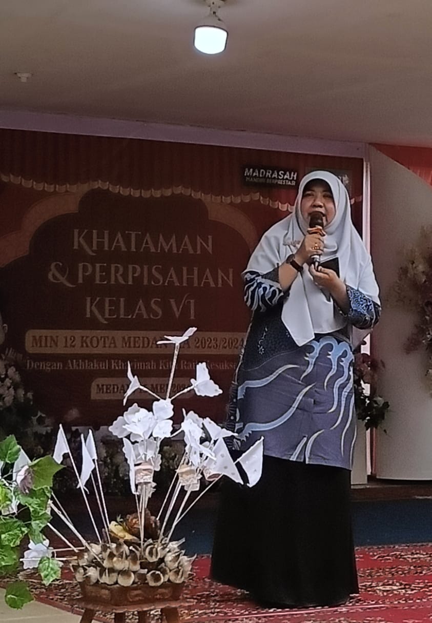 MIN 12 Medan Gelar Khataman Alquran Dan Perpisahan Siswa Kelas 6