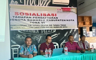 Timsel Buka Pendaftaran Calon Bawaslu Kab/Kota Zona VI