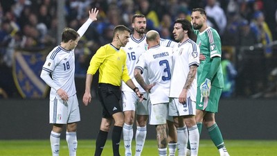 Rekor Buruk Italia, Juara Dunia Pertama 3 Kali Berturut Gagal Lolos Piala Dunia