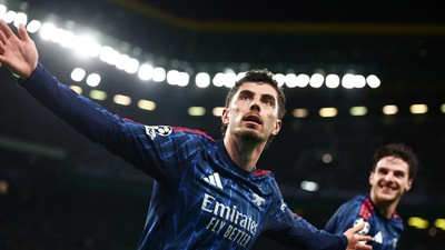 Liga Champions: Arsenal Menang Dramatis, Modal Bagus Leg 2