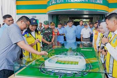 Ground Breaking Stadion Teladan, Bobby Nasution: Kebanggaan Pecinta Sepakbola Dan Marwah Kota Medan