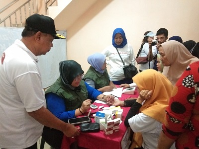 Bacaleg Gerindra Syahrul Harahap Canangkan Gerakan Medan Sehat