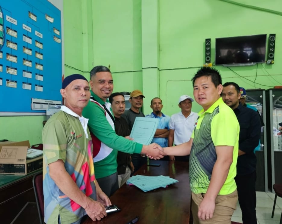 Antoni Resmi Mendaftar Balon Ketum KONI Tebingtinggi