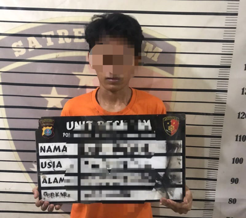 Polsek Percut Seituan Ringkus Pembakar Toko Grosir Dan Perabot