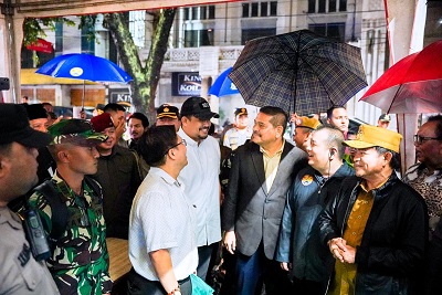Pastikan Ibadah Malam Natal Aman dan Damai, Bobby Nasution Bersama Pj Gubsu Tinjau Sejumlah Gereja