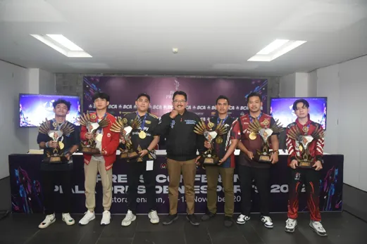 Bergelimang Prestasi Juara,<br>Piala Presiden Esports 2022 Berakhir